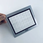 HG2G-5ST22VF-B Touch Screen Glass+Membrane Film for IDEC HMI Operator's Panel repair~do it yourself, Have in stock