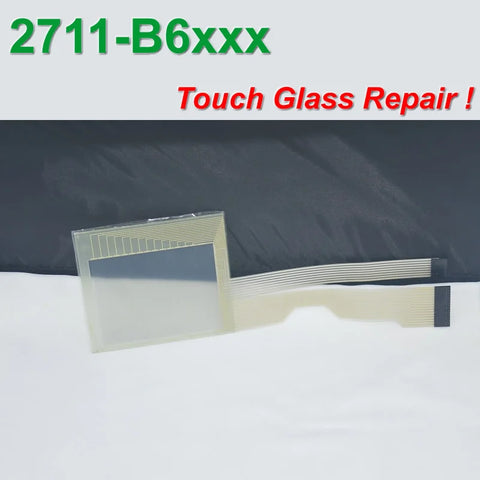 Allen Bradley 2711-B6 PanelView 600 Keypad and touch glass Overlay digitizer for Panel Repair,in stock