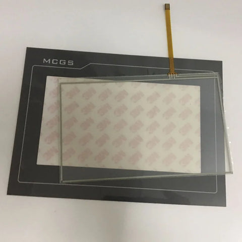 TPC7062TI 7.1 inch Touch Screen Glass + Membrane Film for MCGS HMI Panel repair~do it yourself, Have in stock