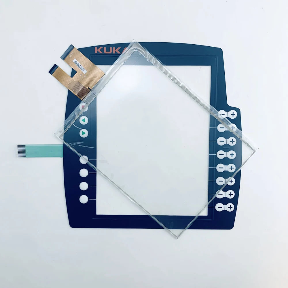 Touch Screen Glass Panel Digitizer for KUKA AN: 00-291-556 Smartpad2 Control Panel Teach Pendant FlexPendant and Membrane Keypad