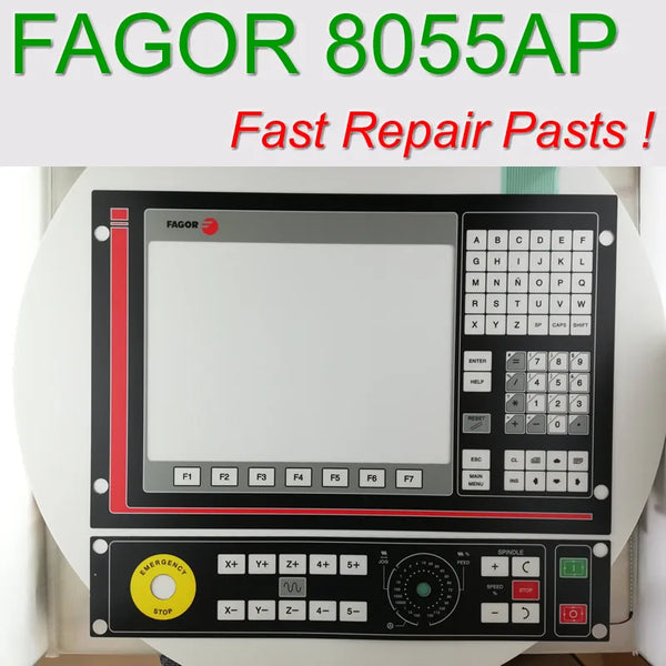 New FAGOR8055i CNC8055AP Membrane Keypad & Keyboard Mask For Operation Panel Repair,Have In Stock