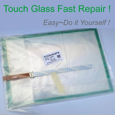 N010-0510-T222 7 wire 15 inch Touch Screen Glass for operation Panel repair~do it yourself, Have in stock