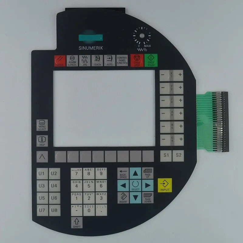 6FC5 403-0AA20-0AA1,A5E00363443 Touch Glass&Membrane Keypad for SINUMERIK HT8 Panel repair~do it yourself,Have in stock