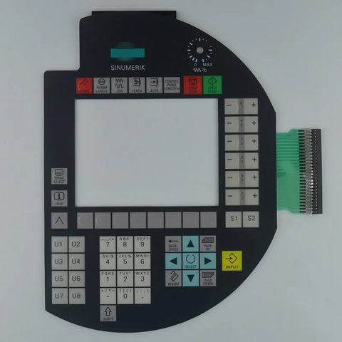 6FC5403-0AA20-1AA0,A5E00363443 Touch Glass&Membrane Keypad for SINUMERIK HT8 Panel repair~do it yourself,Have in stock