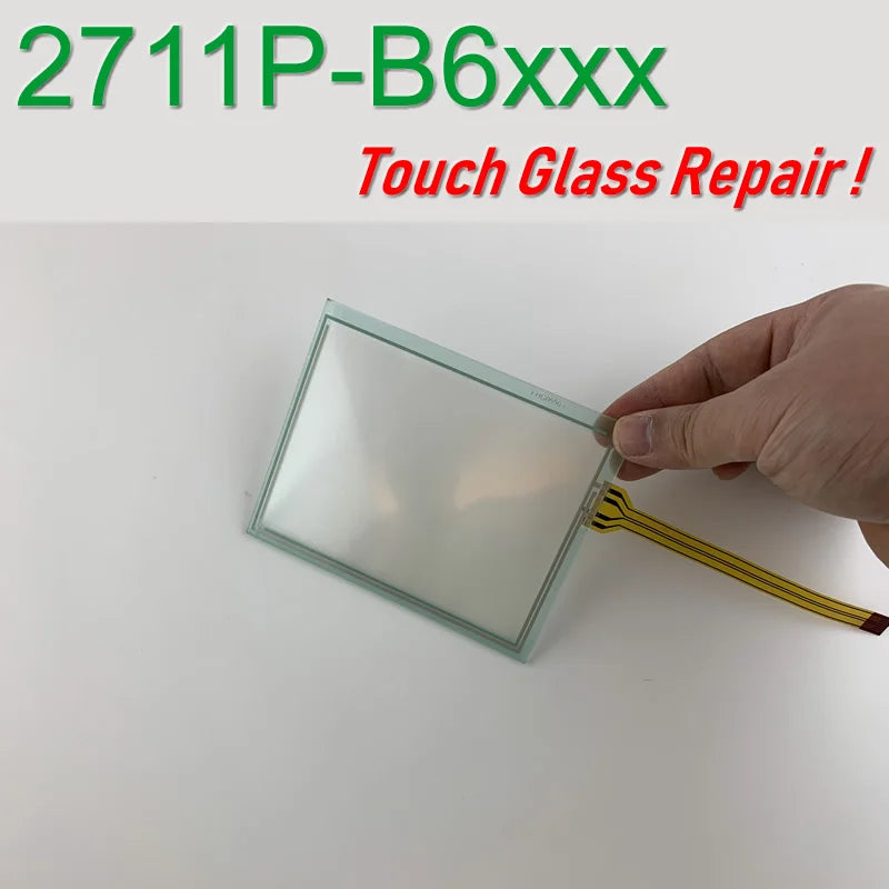 PanelView PLUS 600 2711P-B6 glass digitizer for HMI Panel Repair,in stock