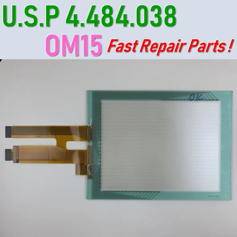 6B23D 04 GT/GUNZE U.S.P 4.484.038 OM15 Touch Glass for FANUC Operator's panel repair~do it yourself,Have in stock