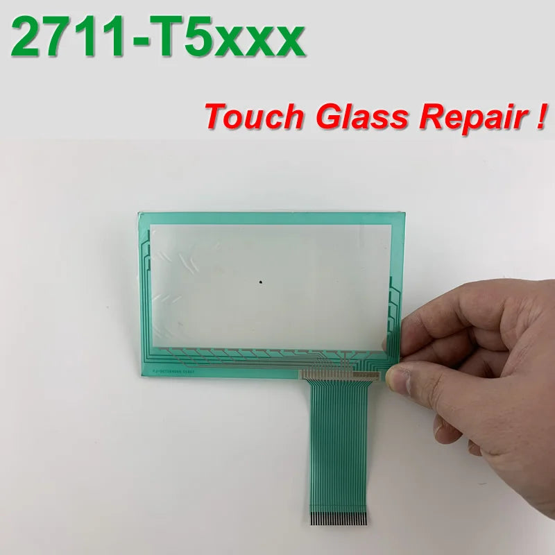 Allen Bradley PanelView 550 2711-T5 2711-T5 Glass touch screen 2711-T5A1 digitizer for Panel Repair,in stock