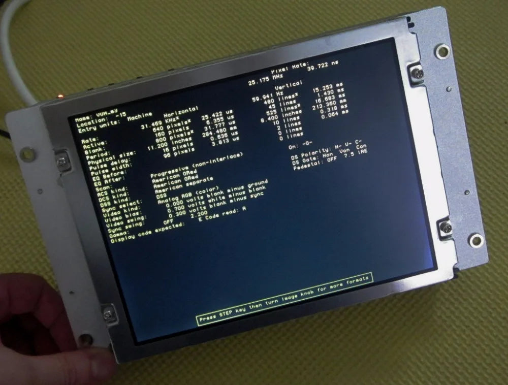 BM09DF compatible LCD display 9 inch panel for E64 M64 M300 CNC system CRT monitor