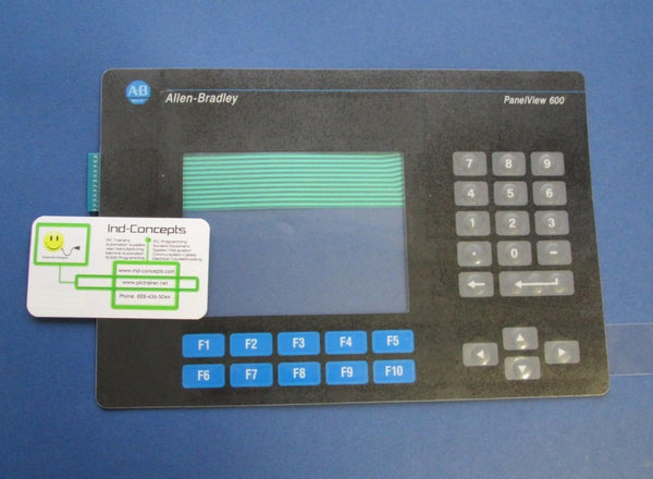 ALLEN BRADLEY 2711-K6C PANELVIEW 600 KEYPAD REPLACEMENT MEMBRANE 2711-K6C1 OVERLAY