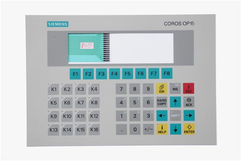 New Membrane switch 6AV3 515-1MA30-1AA0 for SIMATIC COROS OP15 PANEL KEYPAD, panel keypad ,simatic HMI keypad , IN STOCK