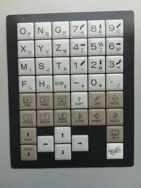 MEMBRANE KEYSHEET FANUC A98L-0005-0298#M KEYPAD KEYBOARD For Milling Machine 60 Days Warranty