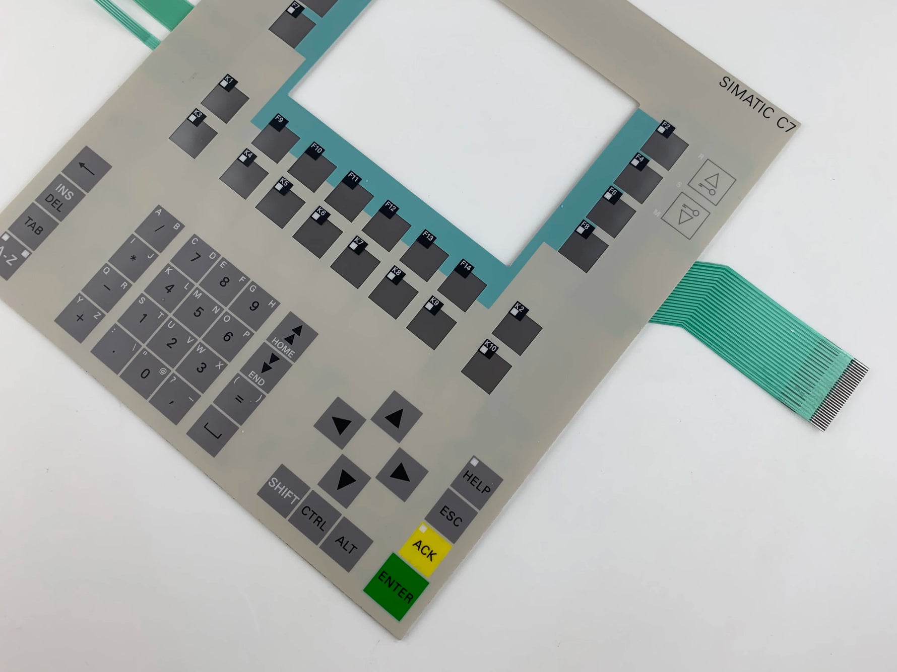 6ES7635-2EC00-0AE3 6ES7 635-2EC00-0AE3 Membrane Keypad For SIMATIC C7-635 Repair, HAVE IN STOCK