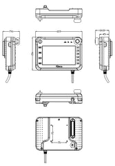 Kinco SZ7, SZ7S, SZ7E,SZ7ES 7"TFT 800*480 HMI SCREEN PANEL ,HAVE IN STOCK,FASTING SHIPPING