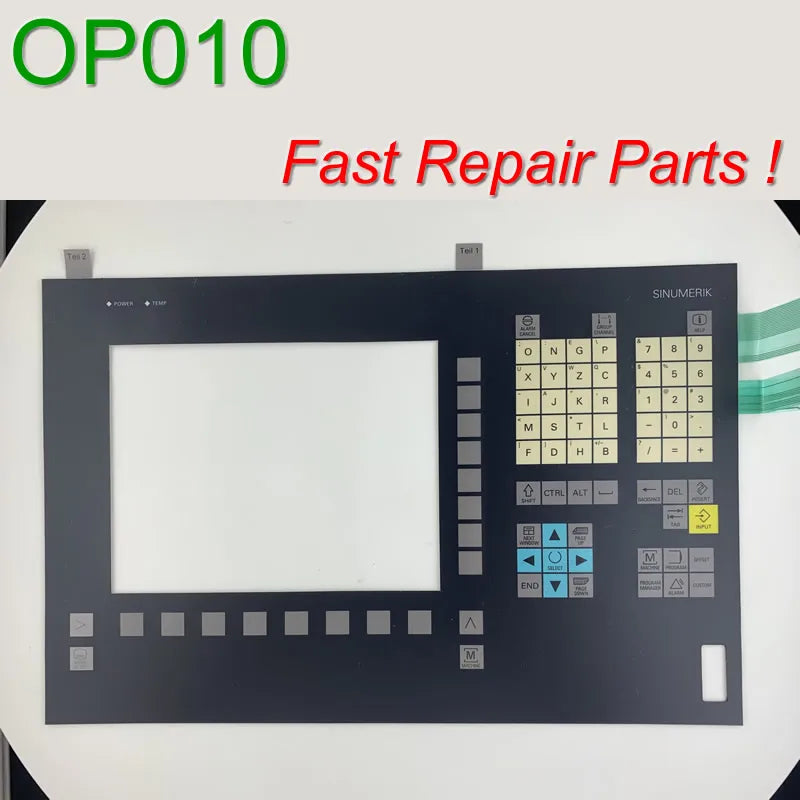 6FC5203-0AF04-0AA0 Membrane Keypad for SINUMERIK OP010S CNC Panel repair~do it yourself, Have in stock