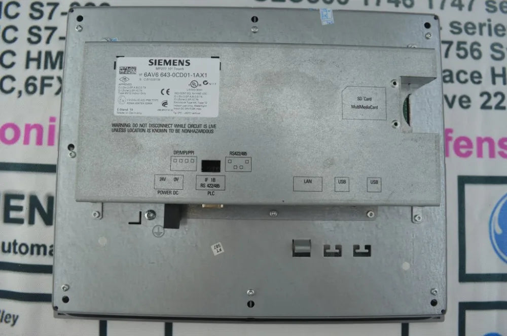 6AV6643-0CD01-1AX1 6AV6 643-0CD01-1AX1 6AV6643-0CD01-1AX0 SIMATIC HMI MP277 10" SIMATIC MP 277 TOUCH MULTI PANEL & HAVE IN STOCK