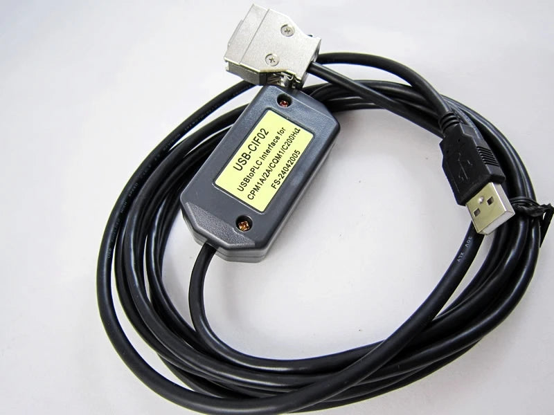 USB-CIF02:USB PLC programming Cable for Omron CQM1,CPM1, CPM1A, CPM2A,C200HS,C200HX/HG/HE,SRM1 series