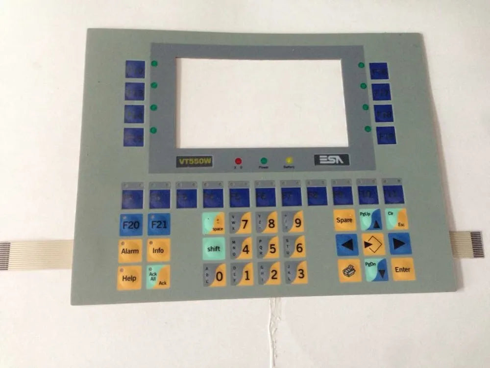VT5500000AB Membrane Keypad Keyboard Switch for ESA HMI Operation Panel Repair,Available&Stock Inventory