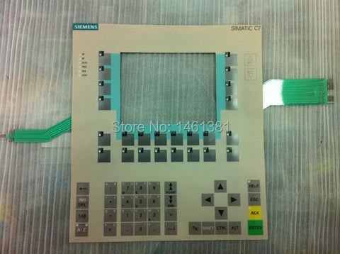 NEW C7-636 6ES7636-2EC00-0AE3 ! Touch Screen panel Membrane Keypad hand wheel Button mask for 6ES76362EC000AE3,FREE SHIPPING