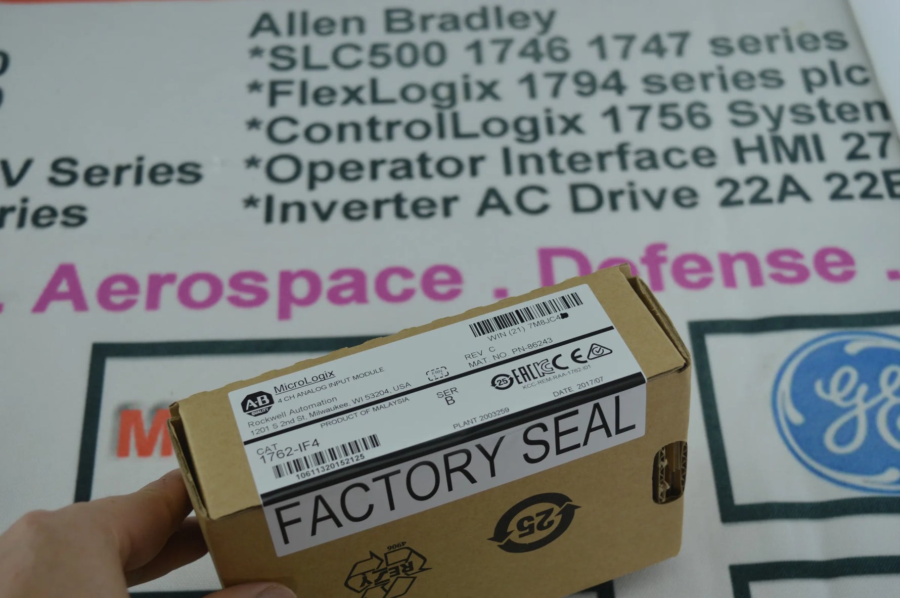 1762-IF4,NEW AND ORIGINAL,FACTORY SEALED,HAVE IN STOCK