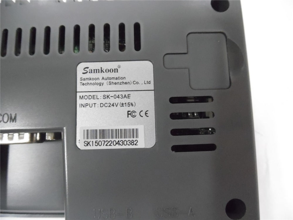 Samkoon SK-043AE : 4.3 inch HMI touch Screen Samkoon SK-043AE with programming cable and software new in box, Fast shipping