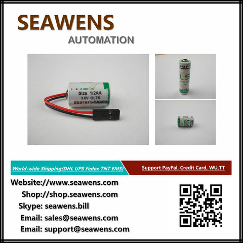 6ES7971-1AA00 PLC Controller Battery,6ES7971-1AA00 for s7-300 BACK-UP BATTERY, made by Israel, Have in stock