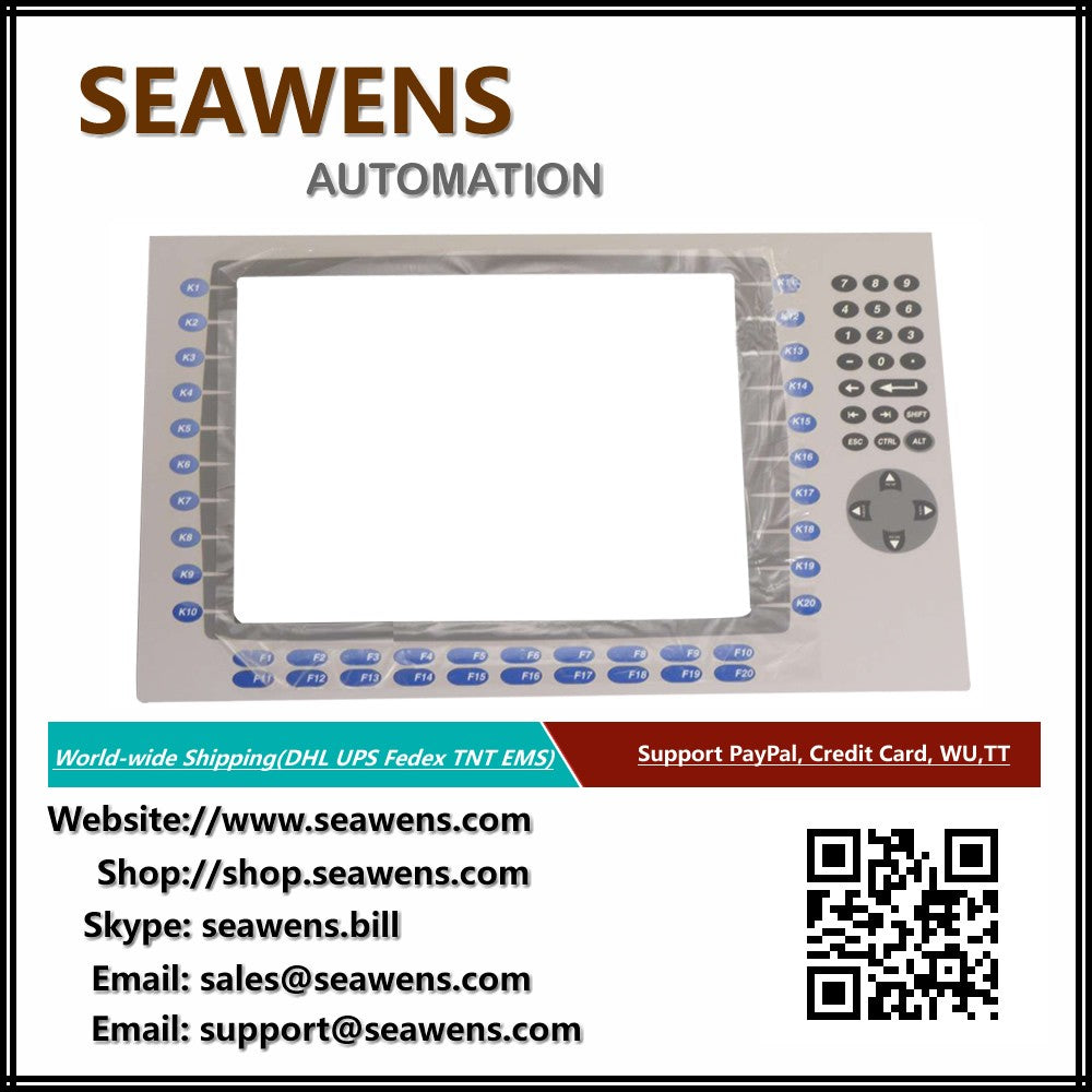 2711P-B12C15A7 new keypad for Allen-Bradley 2711P-B12 repair,Replace PanelView Plus and CE 1250 Membrane Switch,Fast Shipping