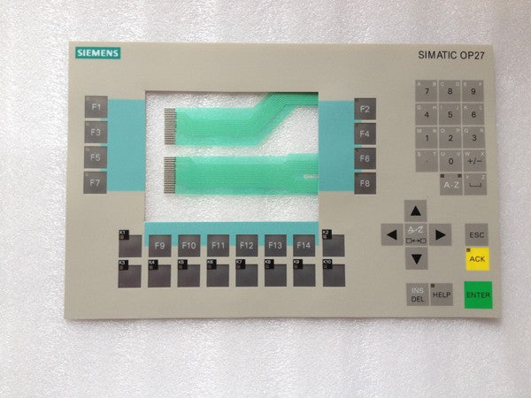 New Membrane switch 6AV3627-5AB00-0AC0 for SIMATIC OP27 PANEL, 6AV3 627-5AB00-0AC0 panel keypad ,simatic HMI keypad , IN STOCK