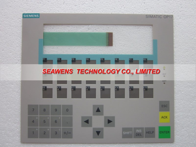 Membrane keyboard for 6AV3617-1JC00-0AX0 SlEMENS HMI OP 17 KEYPAD, Membrane switch, simatic op17 HMI keypad ,IN STOCK