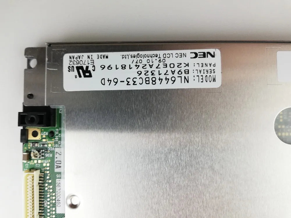 NL6448BC33-64D 10.4 INCH LCD PANEL,NEW&USED For Machine Operation Panel Repair,Available&Stock Inventory