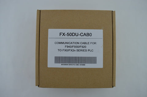 FX-50DU-CAB0,RS232 cable to connect F940/F930/F920 to FX0/FX2n SERIES PLC,FAST SHIPPING