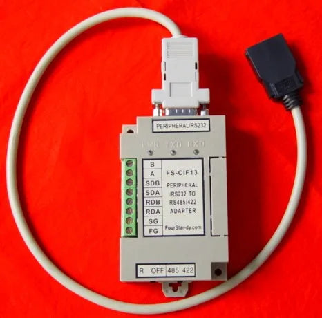FS-CIF13:equal to Omron CPM1-CIF11/CPM1-CIF12,the Peripheral port and RS232 to RS422/485 interface module for Omron PLC