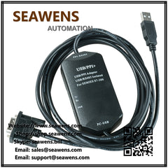 USB-PPI+, programming cable for simatic S7-200 PLC and TP170 touch panel, can replace 6ES7901-3DB30-0XA0,optoelectronic isolated