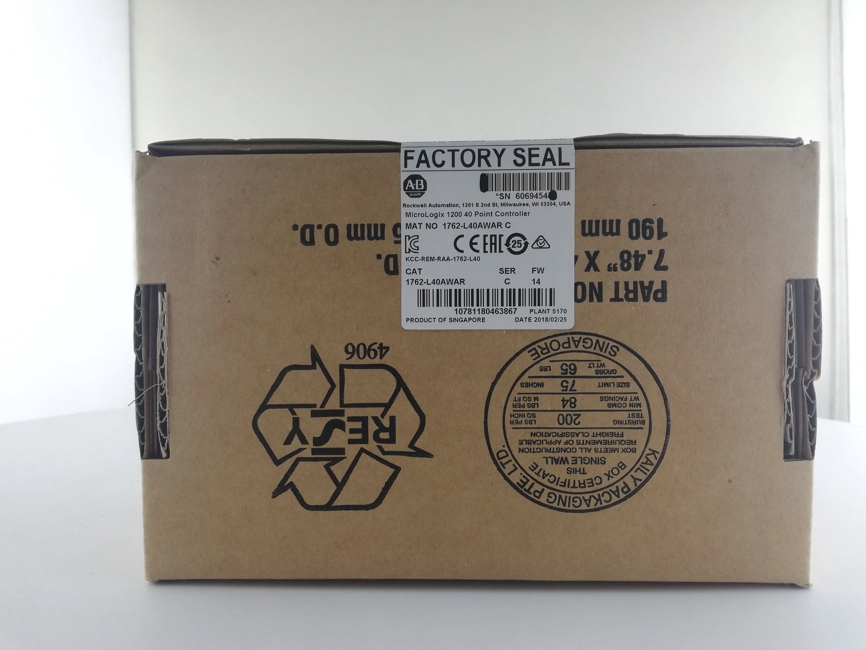 1762-L40AWAR 1762L40AWAR PLC Controller,New & Have in stock