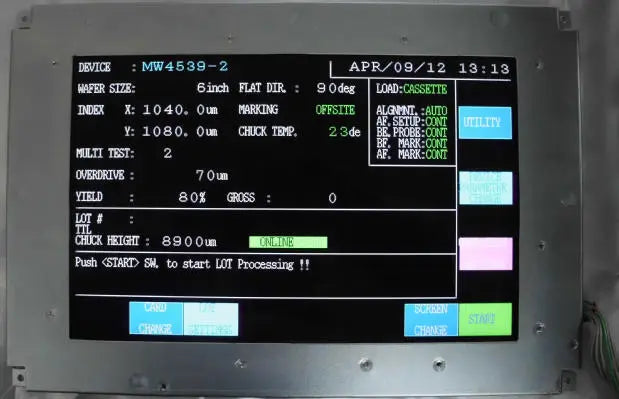 LQ10D213 replacement LCD panel for TSK A-PM-90A machine Panel Repair
