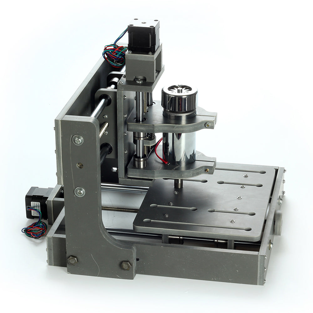 PCB Milling Machine 2020B Mini CNC milling machine 3 axis with control system 300w spindle DIY Wood Lathe Router