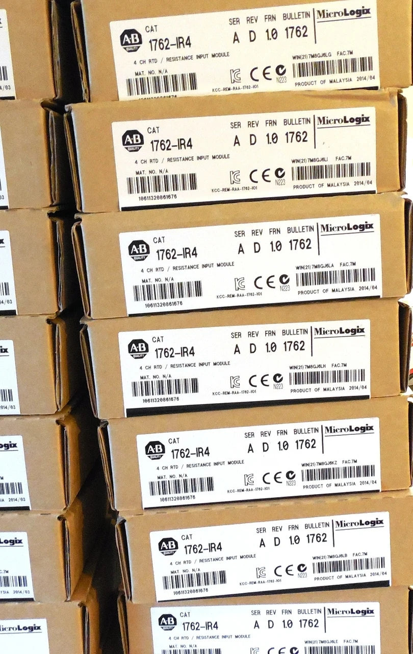 ALLEN BRADLEY MICROLOGIX 1762-IR4 RTD INPUT RESISTANCE INPUT