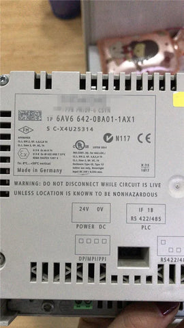 6AV6642-0BA01-1AX1 6AV6 642-0BA01-1AX1 TP177B 5.7 INCH TOUCH PANEL & HAVE IN STOCK