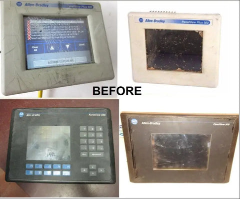 ALLEN BRADLEY 2711-K6 PANELVIEW 600 KEYPAD AND TOUCH GLASS REPLACEMENT 2711-K6 OVERLAY, HAVE IN STOCK