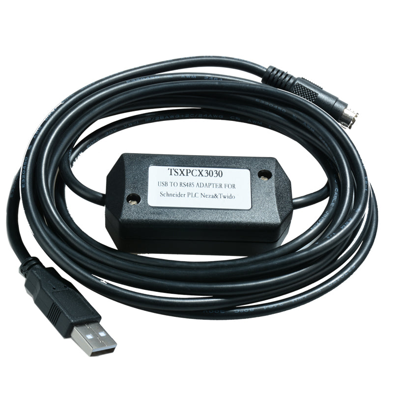 Free Shipping Compatible TSXPCX3030 PLC Programming Cable,USB interface adapter for TSX and Twido series PLC