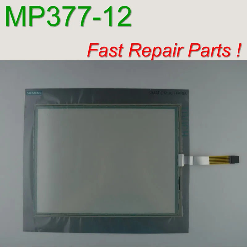 6AV6644-0AA01-2AX1 MP377-12 inch Membrane Film+Touch Glass for SIMATIC HMI Panel repair~do it yourself, Have in stock