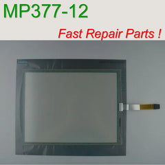 6AV6644-0AA01-2AX1 MP377-12 inch Membrane Film+Touch Glass for SIMATIC HMI Panel repair~do it yourself, Have in stock