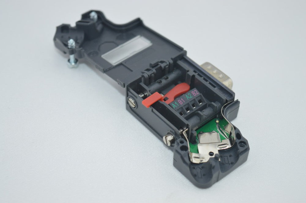 6ES7972-0BA42-0XA0 BUS CONNECTOR FOR SIEMENS SIMATIC DP PROFIBUS WITHOUT PG SOCKET 35 degree cable outlet