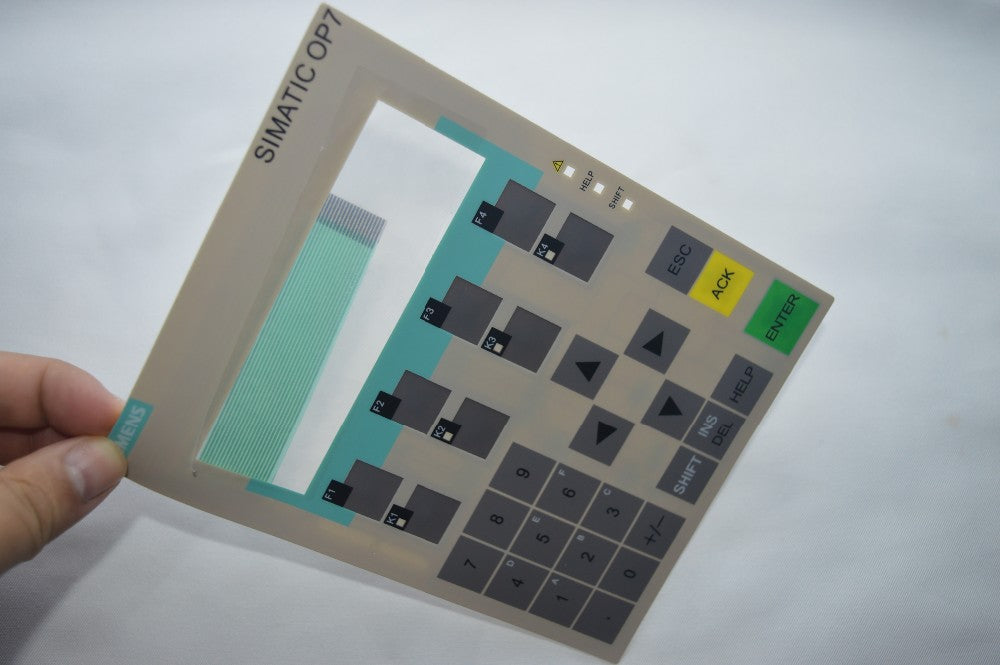 New Membrane keypad 6AV3 607-1JC30-0AX1 for OP7/DP12 Membrane switch , simatic HMI keypad , IN STOCK