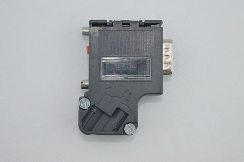6ES7972-0BA42-0XA0 BUS CONNECTOR FOR SIEMENS SIMATIC DP PROFIBUS WITHOUT PG SOCKET 35 degree cable outlet