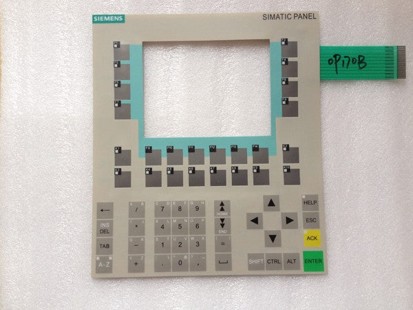 New Membrane keypad 6AV6542-0BB15-2AX0 for SlEMENS HMI OP170B NEW KEYPAD,Membrane switch, simatic op170b HMI keypad ,IN STOCK