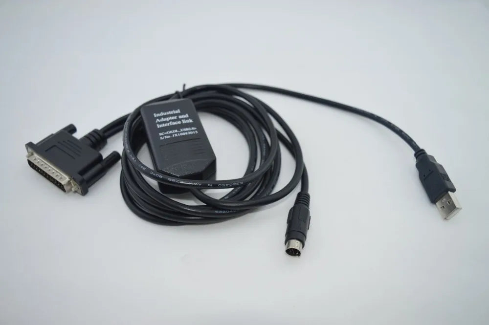 USB-SC09 Programming Adapter Cable for MELSEC FX and A Series PLC,Support Win7,SC-09 USB,FAST SHIPPING