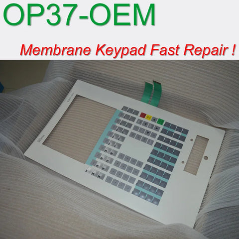 6AV3637-7AB06-1AE0 6AV3 637-7AB06-1AE0 OEM SIJECT OP37 Membrane Keypad for Operator Panel repair~do it yourself, Have in stock