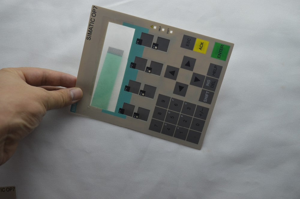 New Membrane switch 6AV3 607-5CA00-0AD0 for OP7 DP12 hmi keypad , simatic HMI keypad , IN STOCK