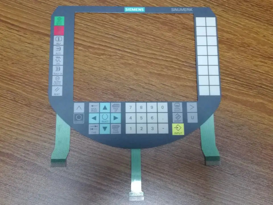 New Membrane switch + Touch Glass Panel for 6FC5403-0AA20-0AA0 / 6FC5 403-0AA20-0AA0 Sinumerik HT8 ,FAST DELIVERY