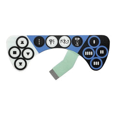 NEW DSQC679 3HAC028357-001 demonstrator Membrane Switch keypad keyboard Panel IRC5 TEACH PENDANT UNIT ,Free Shipping